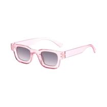 Óculos De Sol Vintage Unissex Designer Quadrados Pequenos Retangulares Luxuosos Com Lentes Côncavas Óculos De Sol Vintage Unissex Designer Quadrados Pequenos Retangulares Luxuosos Com Lentes Côncavas