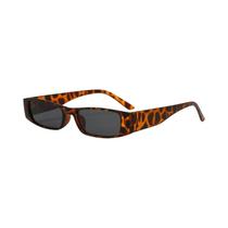 Óculos De Sol Vintage Unissex Em Formato Retangular Quadrado, Óculos De Marca Oval Para Homens E