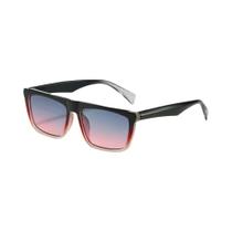 Óculos De Sol Vintage Unissex Quadrados Pretos UV400 Designer Grandes Lentes Masculino Feminino