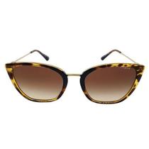 Óculos de Sol Vogue Eyewear Demi Marrom Acetato e Metal 55mm