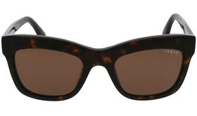 Óculos de Sol Vogue VO5392S W65673 50 Tartaruga Lente Marrom original