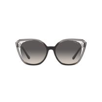 Óculos de Sol Vogue VO5448SL 301411 56 Transparente Top Lente Cinza Degradê Original