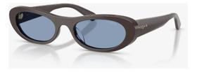 Óculos De Sol Vogue Vo5695su 53-19-140 Oval Moka Azul-claro Óculos De Sol Vogue Vo5695su 53-19-140 Oval Moka Azul-claro