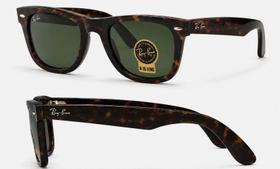 Óculos De Sol Wayfarer Tartaruga Acetato Lente G15 Unissex Óculos De Sol Wayfarer Tartaruga Acetato Lente G15 Unissex