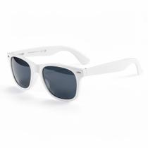 Óculos De Sol Wayfarer Unissex Proteção Uv400 Desenho:QuadradoCor:Azul-claro