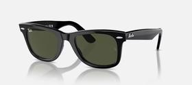 Óculos De Sol WayFarer2140 tam 50 ou 54 Preto Lentes Verdes G15 Original