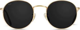 Óculos de Sol WearMePro Metal Round com Proteção UV 400 - Unissex