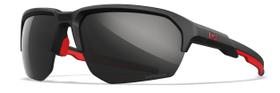 Óculos de Sol Wiley X JAKL com Proteção Balística UV Preto Fosco