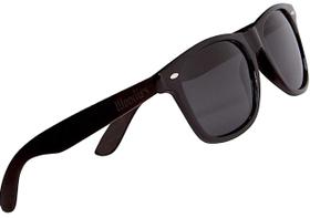 Óculos de sol Woodies Wood Ebony Polarized Lens UVA/UVB para homens