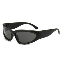 Óculos De Sol Y2k Hype Cyberpunk Oval Trap Futurista Rave Óculos De Sol Y2k Hype Cyberpunk Oval Trap Futurista Rave