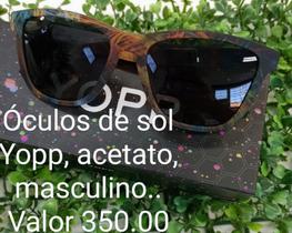 Óculos de sol Yopp, acetato, masculino