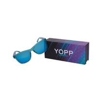 Óculos de Sol Yopp Esportivo Polarizado Uv400 Glitter Azul Cor:Azul Óculos de Sol Yopp Esportivo Polarizado Uv400 Glitter Azul Cor:Azul