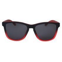 Óculos de Sol Yopp Polarizado com Proteção Uv400 Yopp KVRA 05 -Vermelha com Preto e Lente Preta Óculos de Sol Yopp Polarizado com Proteção Uv400 Yopp KVRA 05 -Vermelha com Preto e Lente Preta