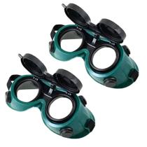 Oculos De Solda Kit 2 Uni EPI Mascara De Protecao Articulavel Dupla Lente Equipamento Profissional Soldador Com Filtro Oculos De Solda Kit 2 Uni EPI Mascara De Protecao Articulavel Dupla Lente Equipamento Profissional Soldador Com Filtro