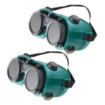 Oculos De Solda Protecao Kit 2 Uni EPI Máscara Articulavel Dupla Lente Para Soldador Com Filtro Equipamento Profissional Oculos De Solda Protecao Kit 2 Uni EPI Máscara Articulavel Dupla Lente Para Soldador Com Filtro Equipamento Profissional