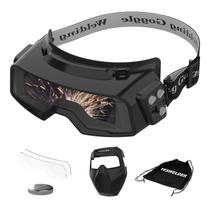 Óculos de soldagem YESWELDER True Color Auto Darkening Óculos de soldagem YESWELDER True Color Auto Darkening