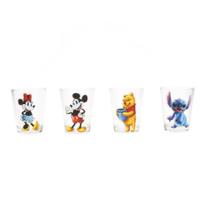 Óculos de tiro Silver Buffalo Disney Classic Characters x4