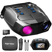 Óculos de Visão Noturna GibHerz 4K Tela de 3" Zoom 8X Óculos de Visão Noturna GibHerz 4K Tela de 3" Zoom 8X