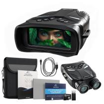 Óculos de visão noturna LUNAREX 4k Digital 8X Zoom 32GB 7" LCD Óculos de visão noturna LUNAREX 4k Digital 8X Zoom 32GB 7" LCD