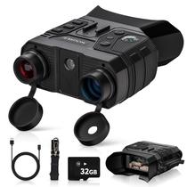 Óculos de visão noturna WOGREE 4K, foto de 36 MP, bateria de 5000 mAh, alcance de 1300 pés