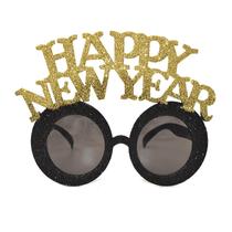 Óculos Decorativos Soochat Happy New Year - Dourados com Glitter