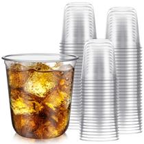 Óculos descartáveis sem haste Ziliny 350ml Crystal Plastic x100