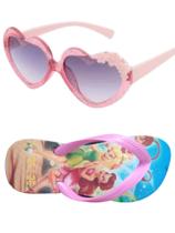 Oculos e chinelo infantil menina , da skye , patrulha menina ,e princesas , super kit para sua filha