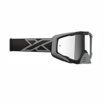 Óculos EKS Brand Motocross EKS-S Lente Espelhada Fume Cor Preto/Cinza Óculos EKS Brand Motocross EKS-S Lente Espelhada Fume Cor Preto/Cinza