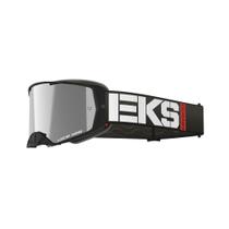 Óculos EKS Brand Motocross Lucid lente XDO Espalhada Prata, Cor Preto. Óculos EKS Brand Motocross Lucid lente XDO Espalhada Prata, Cor Preto.