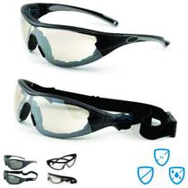 Oculos Epi Segurança Ampla Proteçao Ca Anti Risco Delta Uv Danny Fume In Out Incolor Antiembacante - Danny Delta