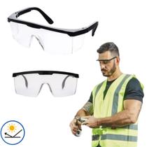 Oculos Epi Segurança Protecao Uv Anti Risco Construção Civil Ca Trabalho Obra Manutenção Predial - Steelflex Worker