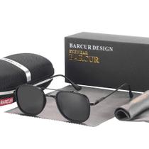 óculos escuro barcur quadrados polarizados unissex proteção solar uv 400 óculos escuro barcur quadrados polarizados unissex proteção solar uv 400