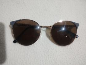 Óculos escuro feminino metal lente marrom Óculos escuro feminino metal lente marrom
