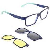 Oculos Esportivo Armação ClipOn Lente Dia Noite Smart 951