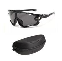 Óculos Esportivo Bike Ciclismo com Proteção Uv400 + Estojo