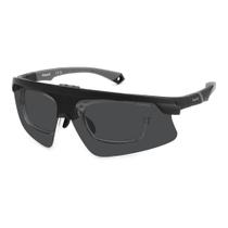 Óculos Esportivo Clip On Polaroid Pld 7056/Ci/S O6W - Preto 99