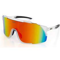 Óculos Esportivo Hupi Eagle Cristal Lente Vermelho Espelhado Óculos Esportivo Hupi Eagle Cristal Lente Vermelho Espelhado