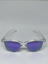 Óculos Esportivo Itacaré - transparente/roxo - Formato: Quadrado, Lente Polarizada, Proteção UV400