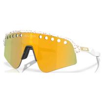Óculos Esportivo Oakley Sutro Lite Sweep MVDP Red Gold Splatter Prizm 24k