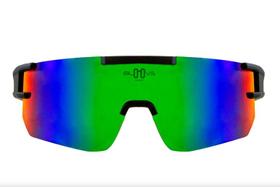 Óculos Esportivo Performance Bloovs Zoncolan Matte Black Green UV400 Armação de Poliamida TR90 Clip para Grau Lente Policarbonato Polarizado Óculos Esportivo Performance Bloovs Zoncolan Matte Black Green UV400 Armação de Poliamida TR90 Clip para Grau Lente Policarbonato Polarizado