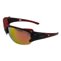 Óculos esportivo polarizado vermelho espelhado UV400 Óculos esportivo polarizado vermelho espelhado UV400