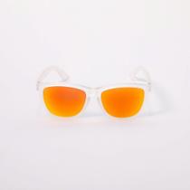 Óculos Esportivo Prado - Laranja - Formato: Quadrado, Lente Polarizada, Proteção UV400