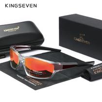 Óculos esportivos KingSeven genuínos polarizados Original com lentes Uv 400 modelo 2024