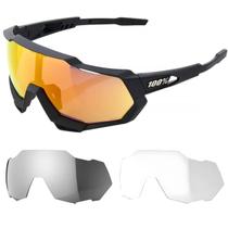 Óculos Esportivos SPEEDTRAP 100% 2 Lentes Extras Óculos Esportivos SPEEDTRAP 100% 2 Lentes Extras