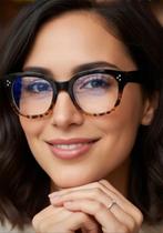 Óculos estilo renata vasconcelos armação feminina moderna Óculos estilo renata vasconcelos armação feminina moderna