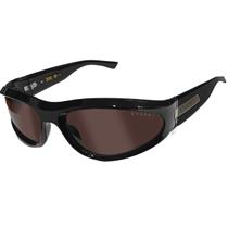 Óculos Evoke EVK 62 A01 Black Shine/Lente Brown Gradient