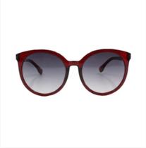 Óculos Fashion Solar Feminino Vinho Uv Polarizado