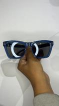 Óculos Feminino Azul Marinho e Preto