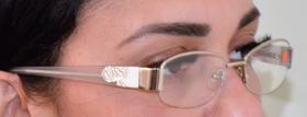 Oculos feminino com grau e tratamento blue