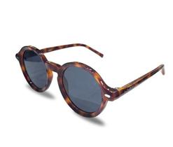 Óculos Feminino Lauáry Modelo Olivia Com Lentes Polarizadas Animal Print Case Dobrável